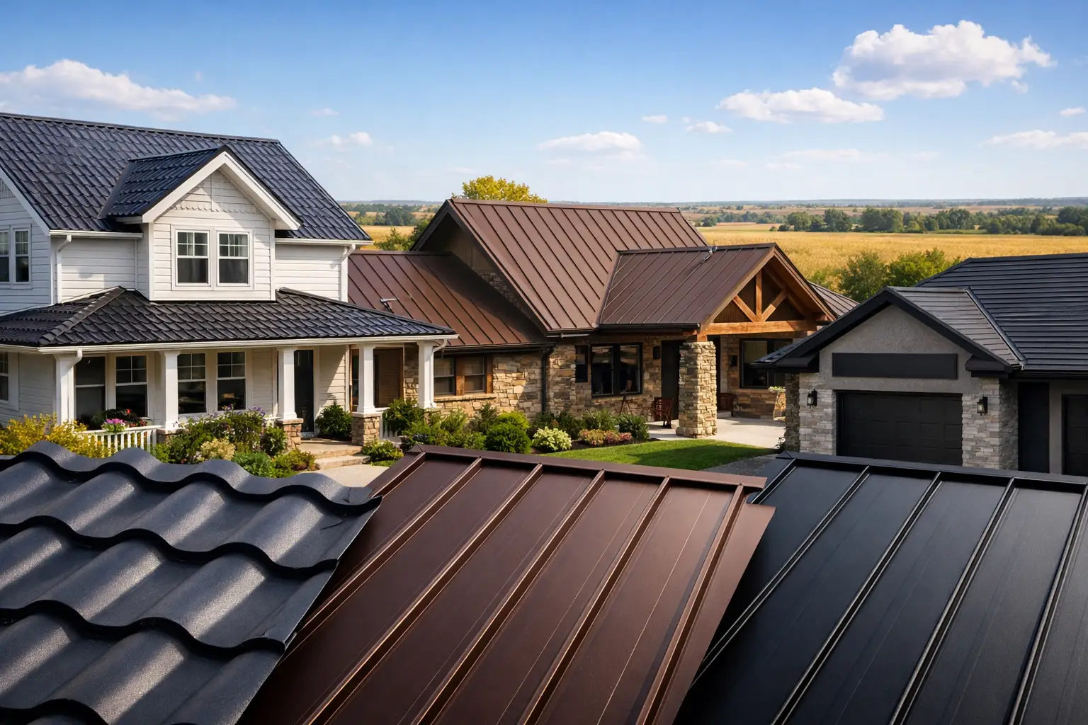 Unified Steel Roofing Profiles for Iowa Homes