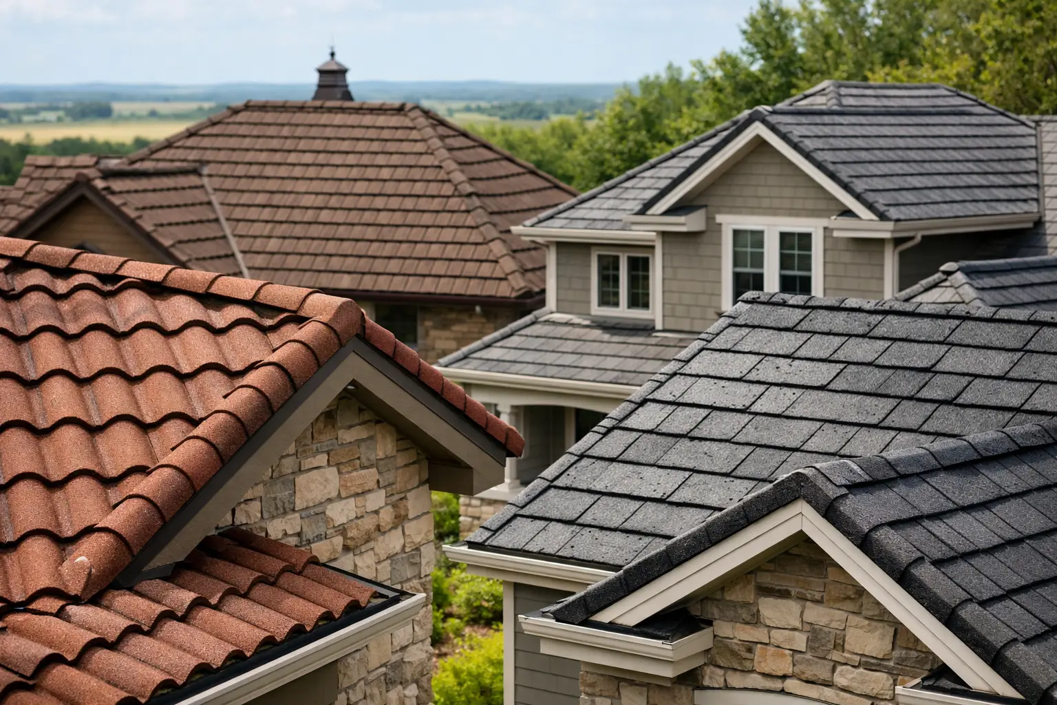 Stone Coated Steel Styles for Iowa Homes