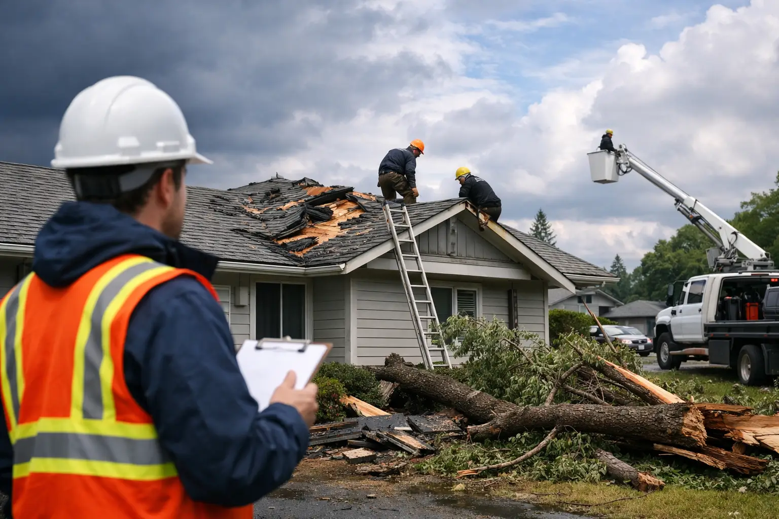 Wind Damage Restoration: What to Do Next
